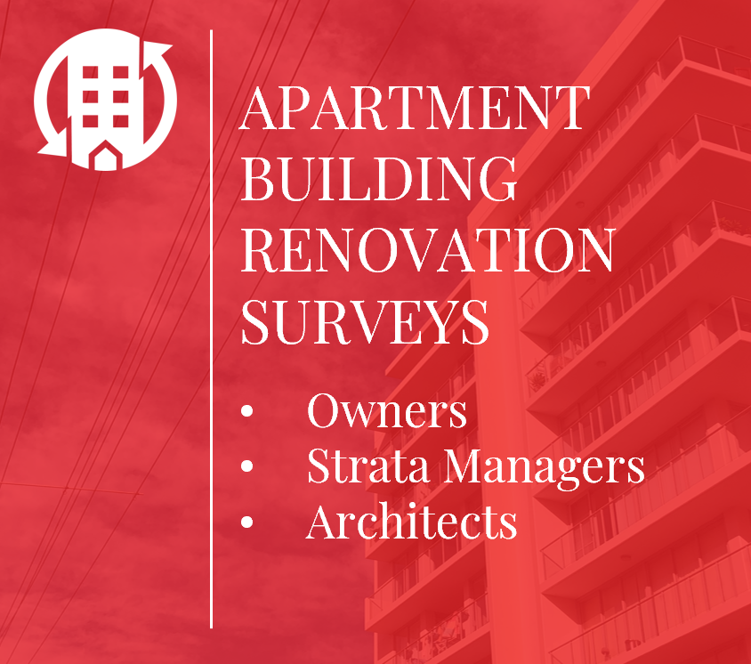 Apartment Building Renovation Surveys